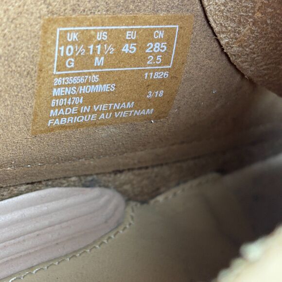 Mens Clarks Trigenic Tri Spark Lace Up Casual Shoes Tan/White Size 11.5 M - Picture 9 of 10